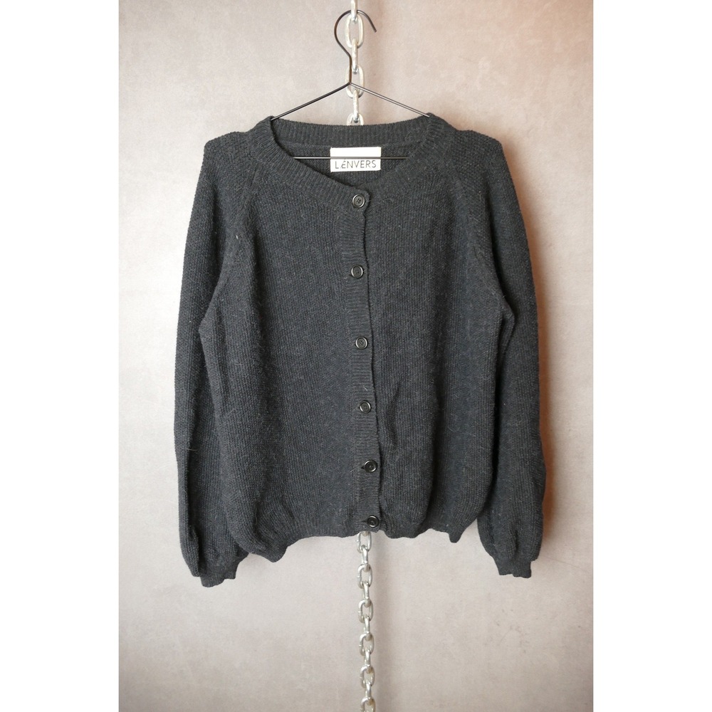 Lenvers CHARLOTTE Round-Neck Cardigan in‎ Merino-Alpaca